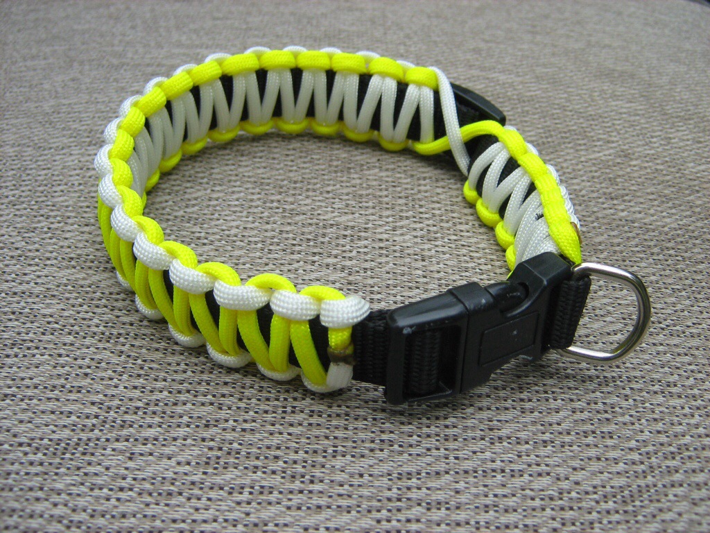 diy paracord dog collar