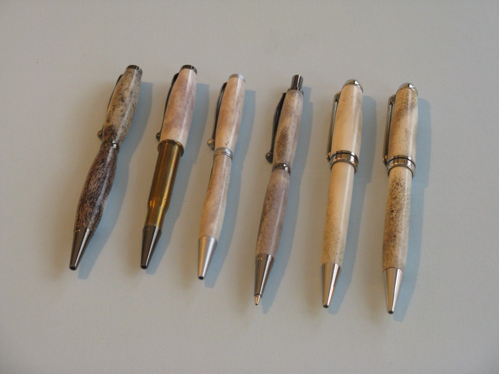 More antler pens