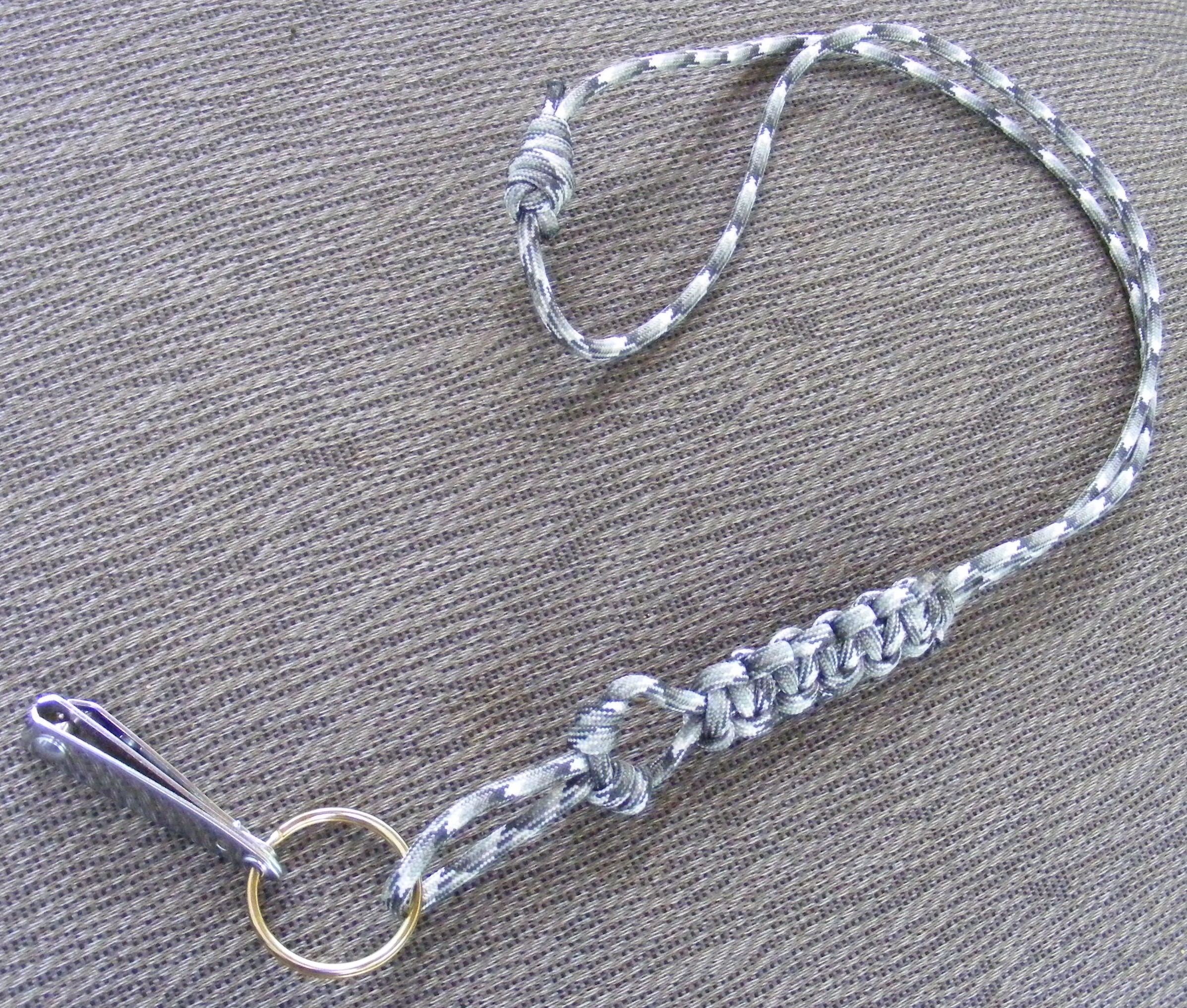 How to Make a Paracord Fisherman's Lanyard