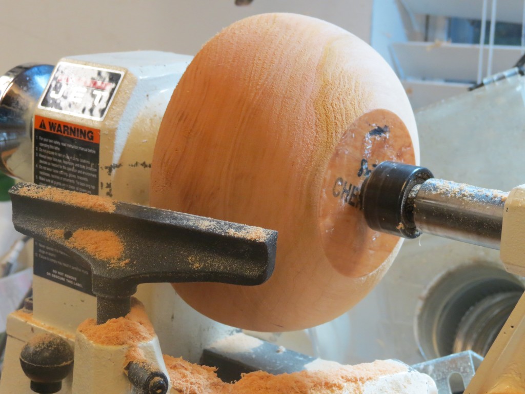 making a cherry bowl