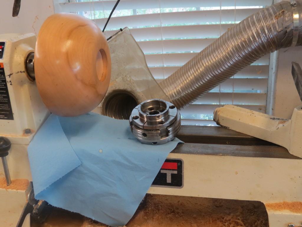 making a cherry bowl