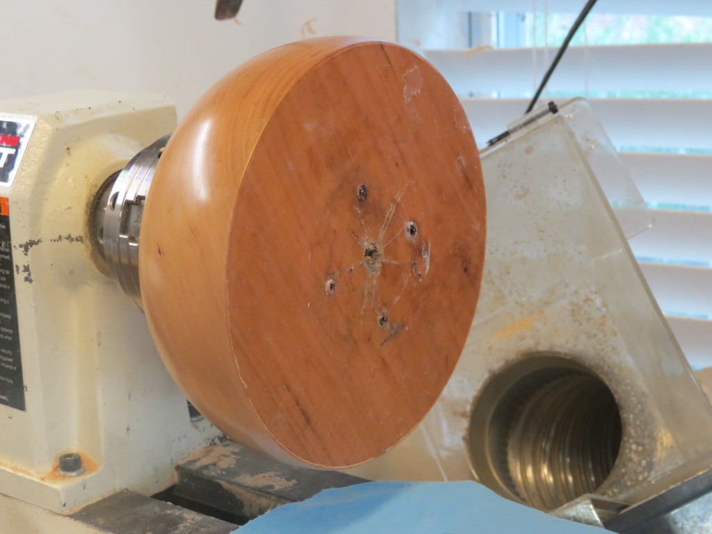 making a cherry bowl