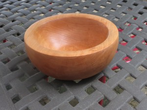 making a cherry bowl