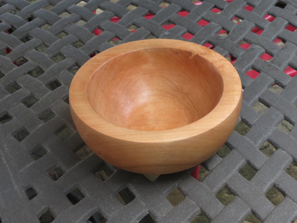 making a cherry bowl