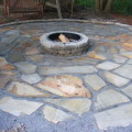 flagstone patio