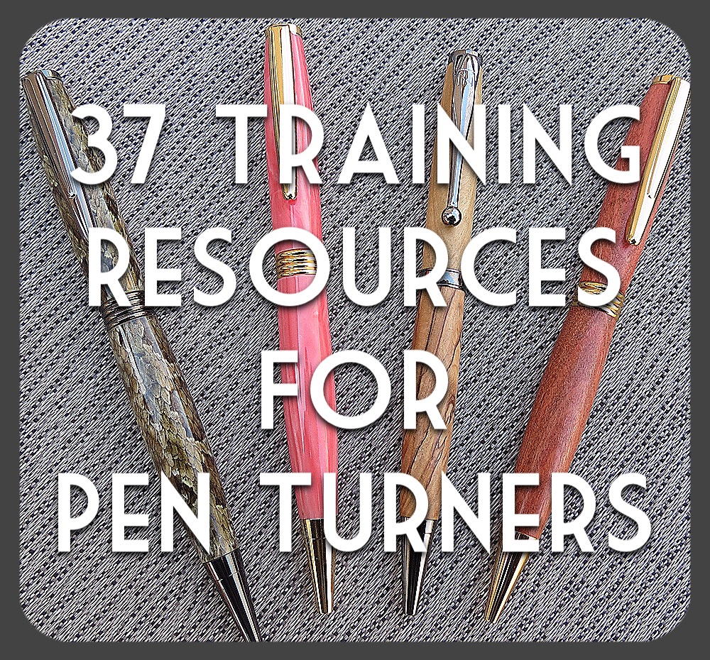 training resources for pen turners