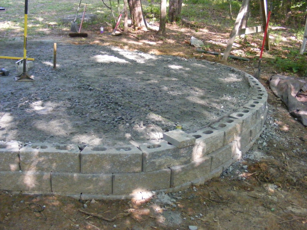 flagstone patio