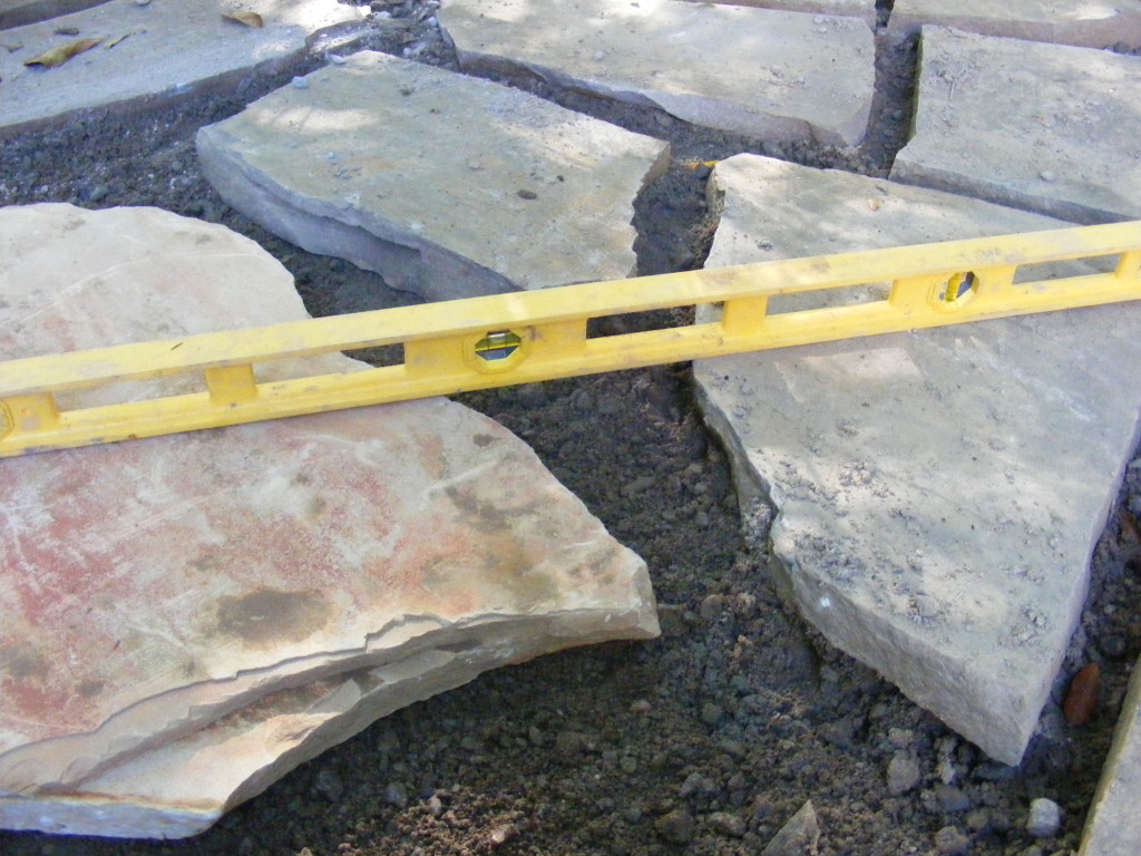 flagstone patio