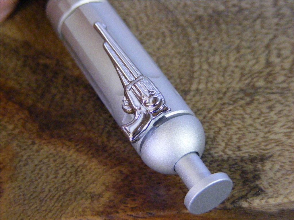 Revolver pen click mechanism