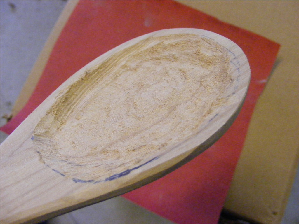 Make a wooden spoon