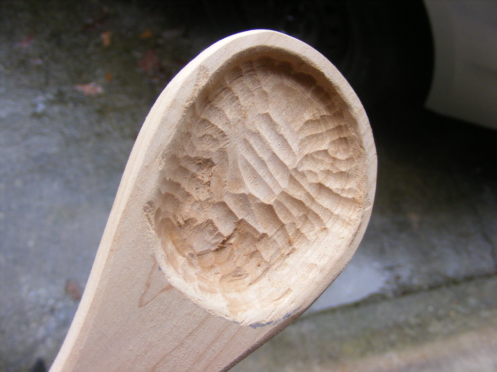Make a wooden spoon