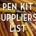 Pen kit suppliers' list