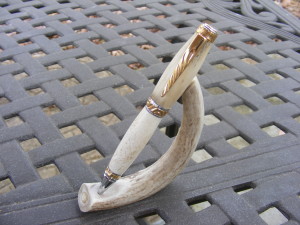 deer antler pen and how to make it