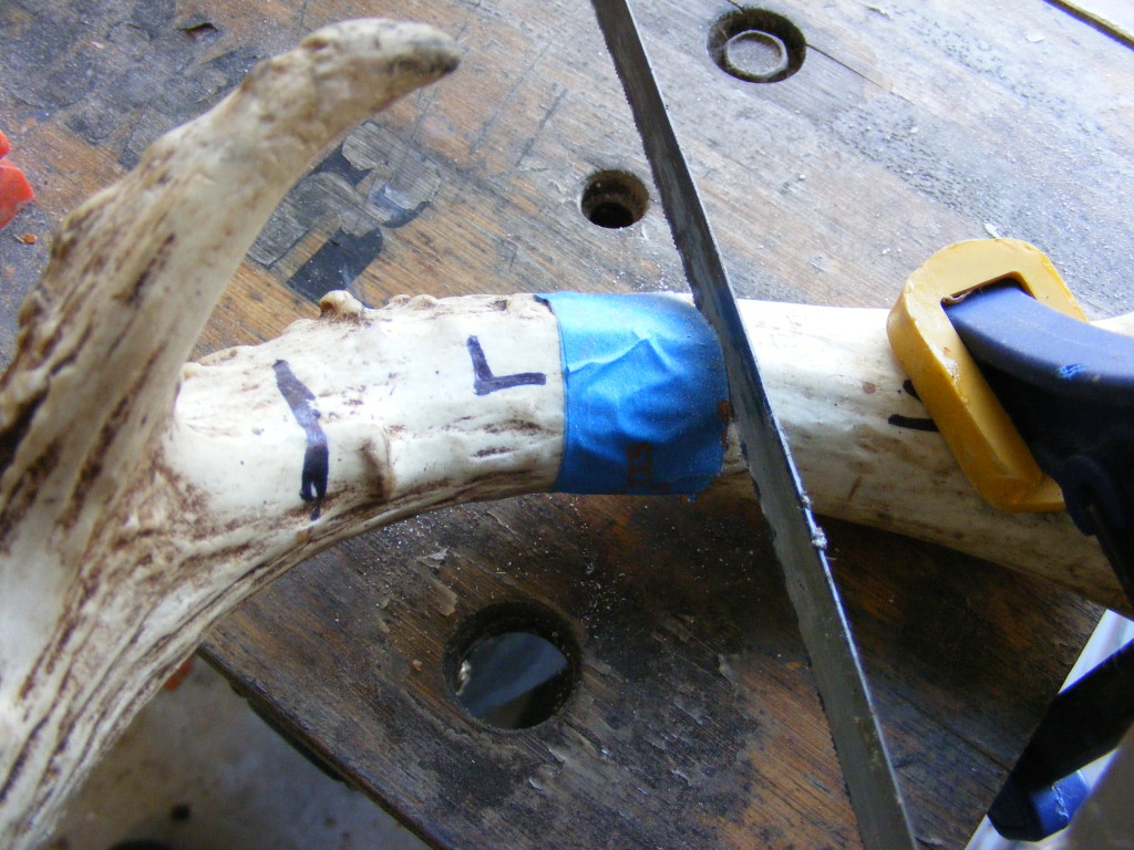 deer antler pen and how to make it