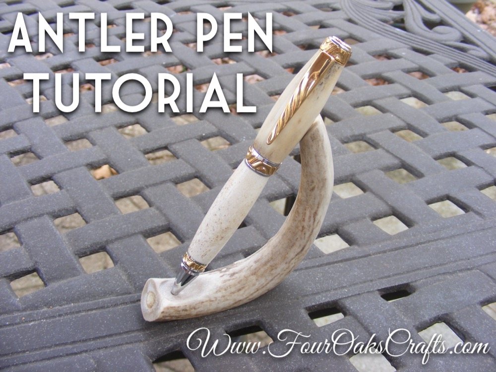 how to make an antler pen