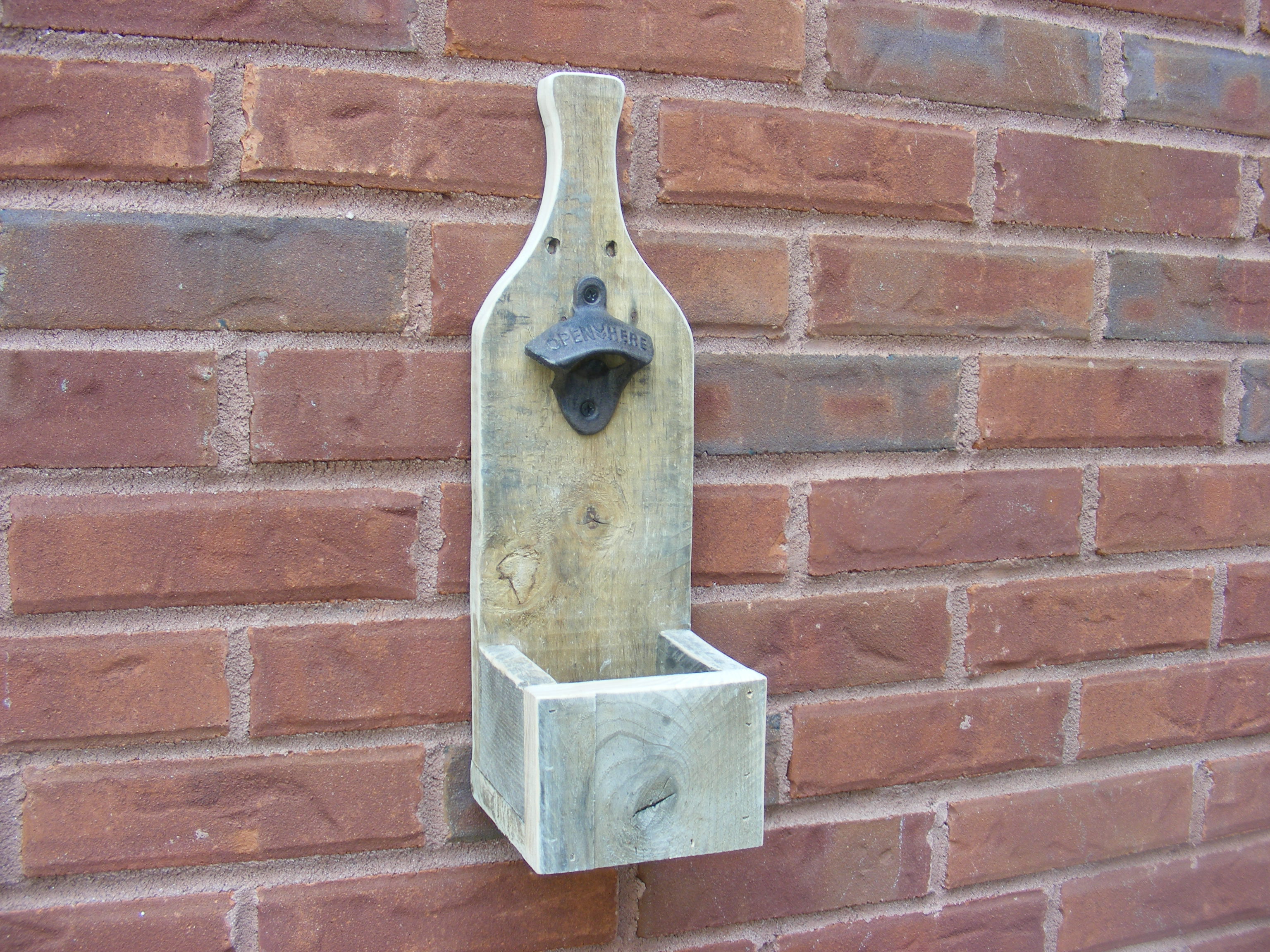 wall-mounted bottle opener