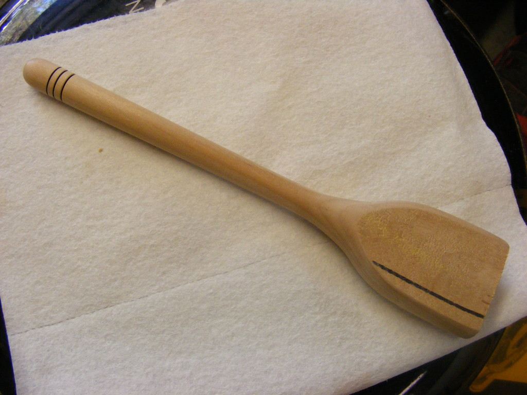 make a wooden spatula