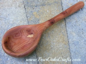 cedar spoon