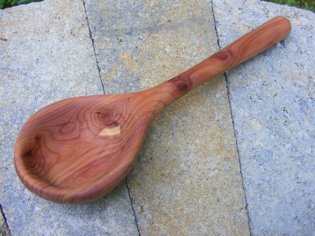 cedar spoon