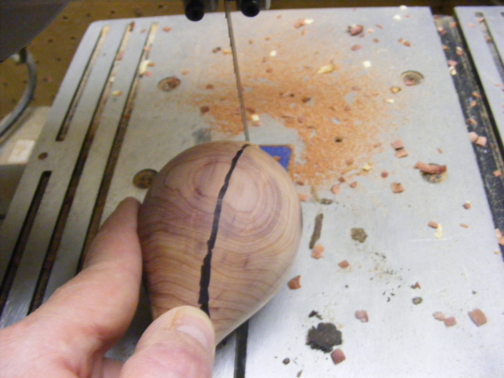 Make a cedar spoon