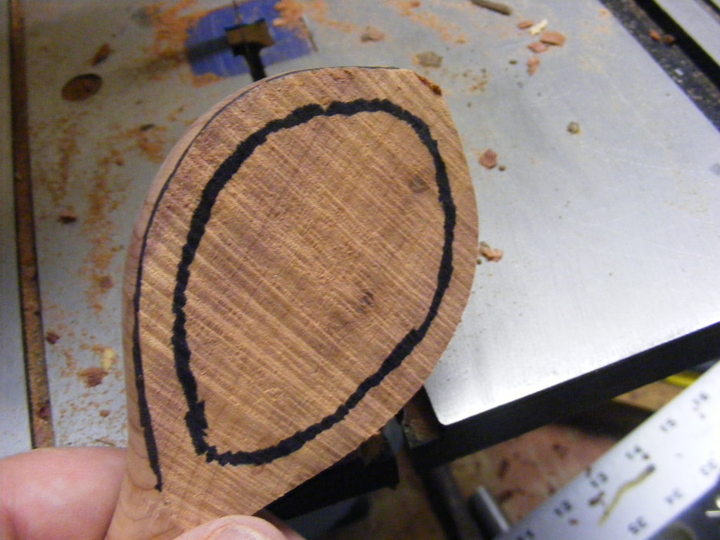 Make a cedar spoon