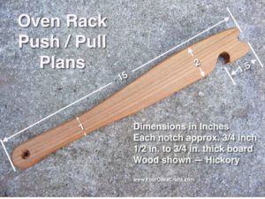 oven rack push pull stick