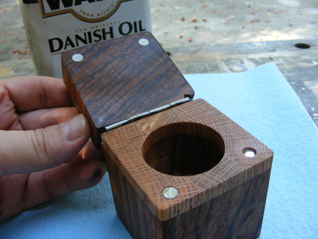 handmade ring box