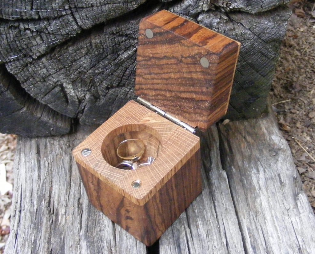 handmade ring box