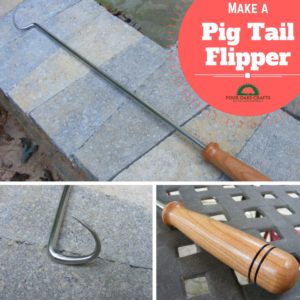 how to make a pig tail flipper