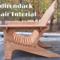 Adirondack chair tutorial