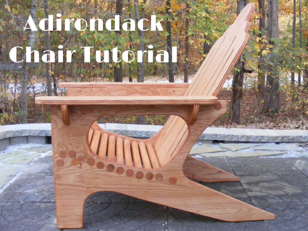Adirondack chair tutorial