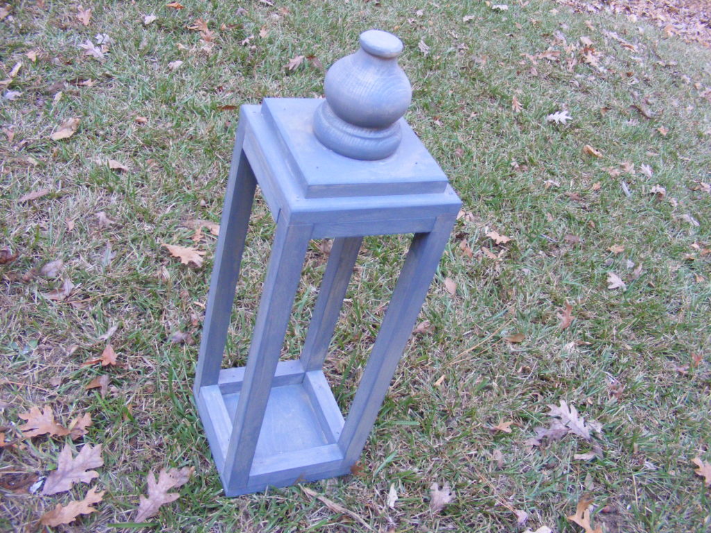 make a wooden lantern