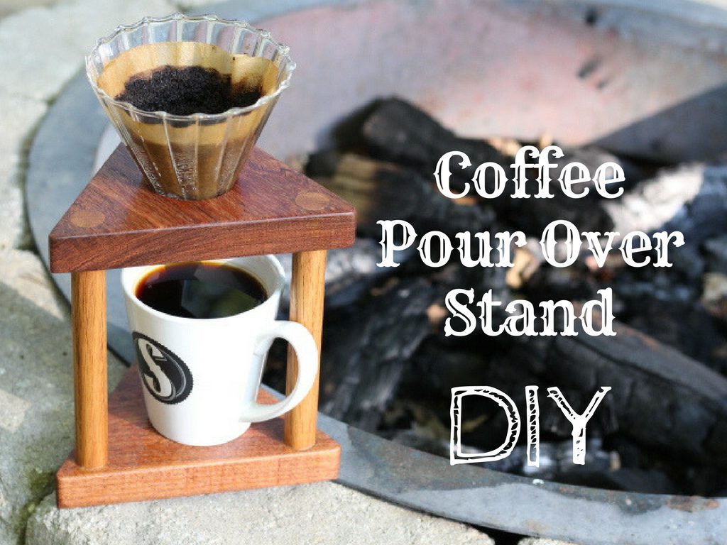 coffee pour over stand diy