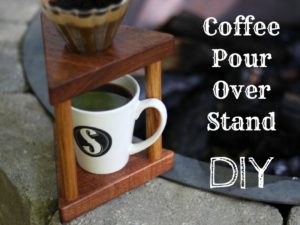 coffee pour over stand diy