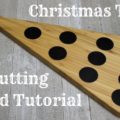 christmas tree cutting board