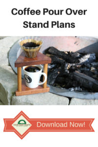 coffee pour over stand project plans