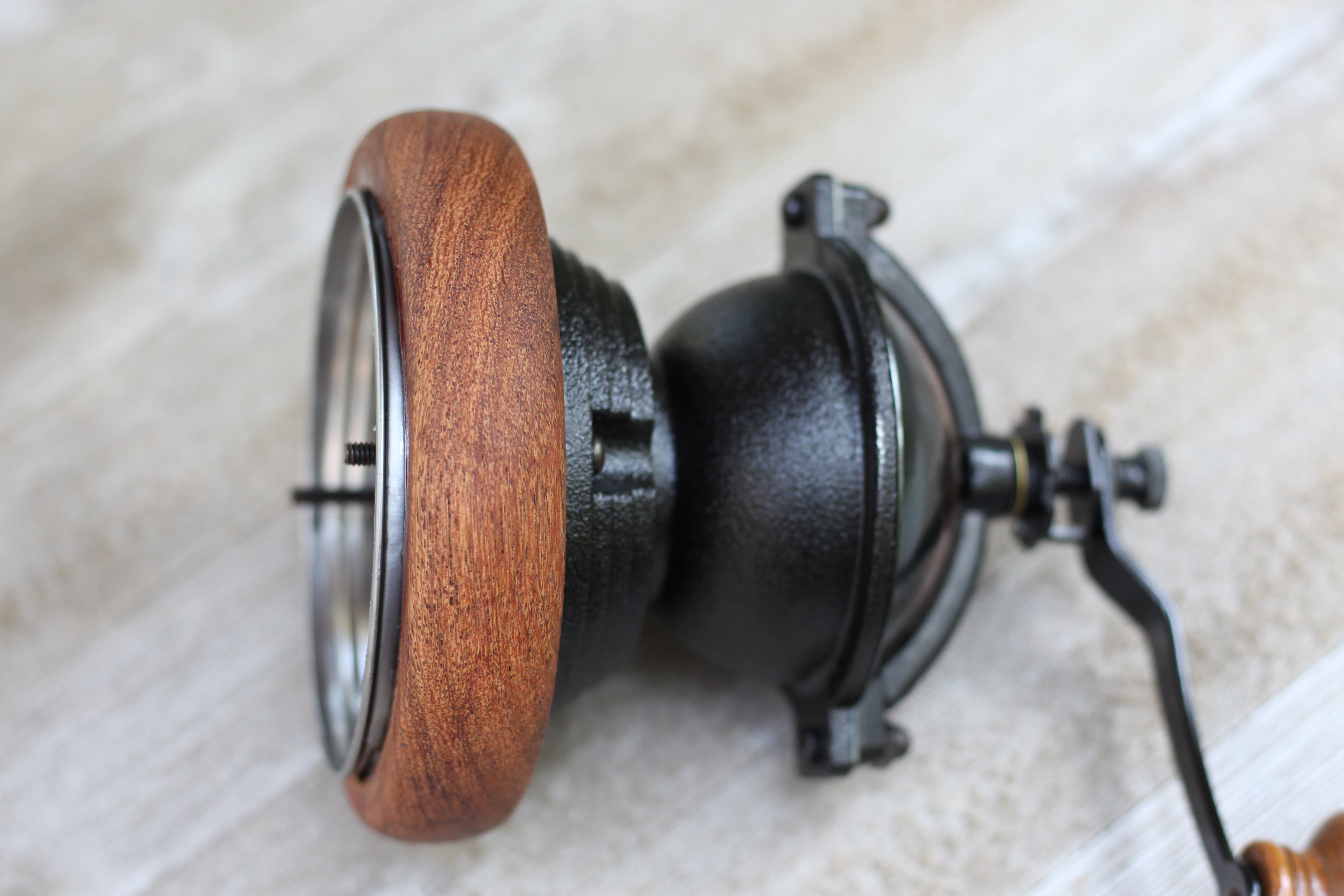 vintage hand crank coffee grinder