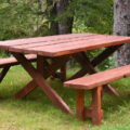 is pressure treated wood safe for picnic tables