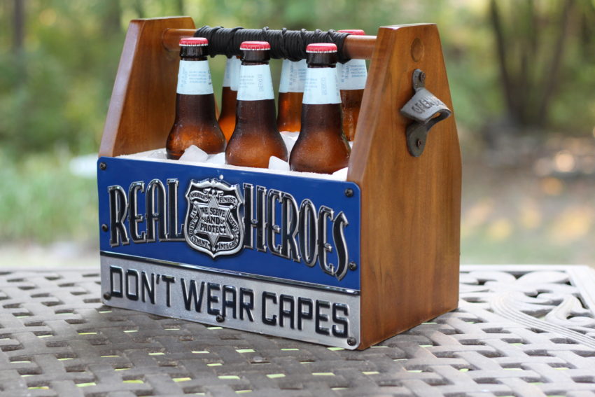 beer caddy diy