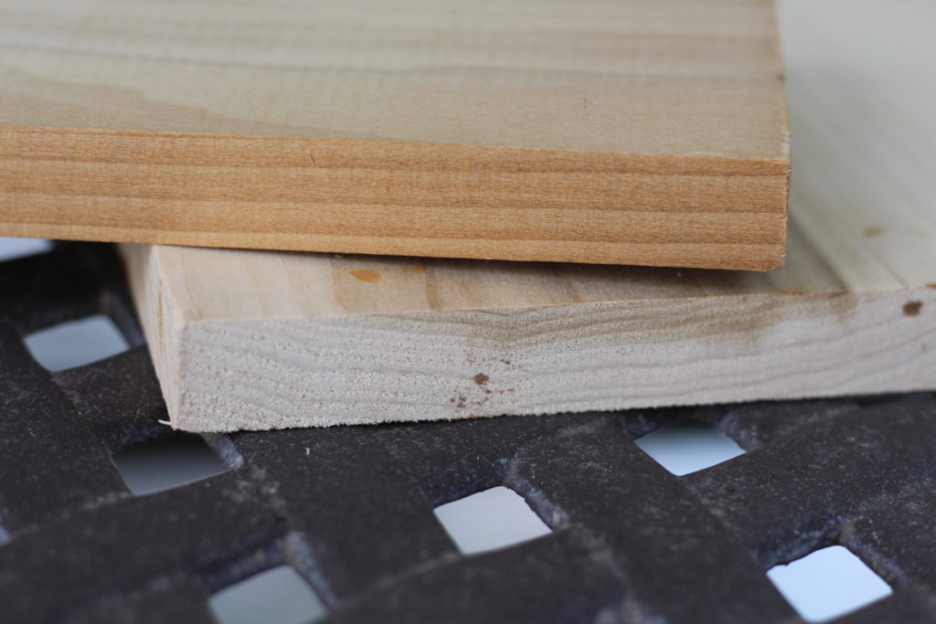 Wood Stain DIY Snack Caddy