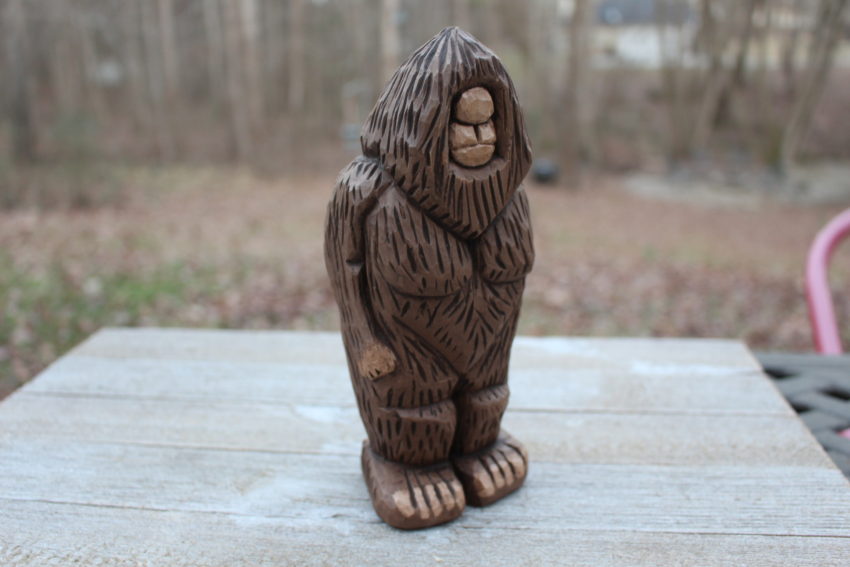 Carving Bigfoot