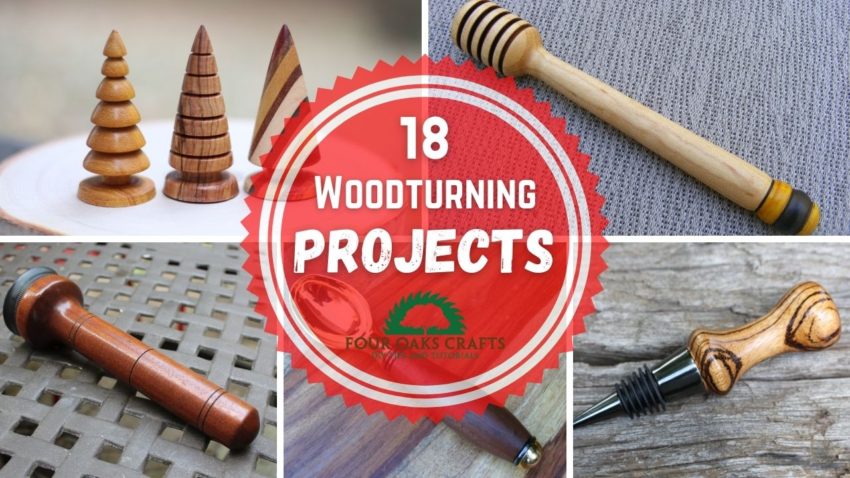 18 Easy Wood Turning Projects
